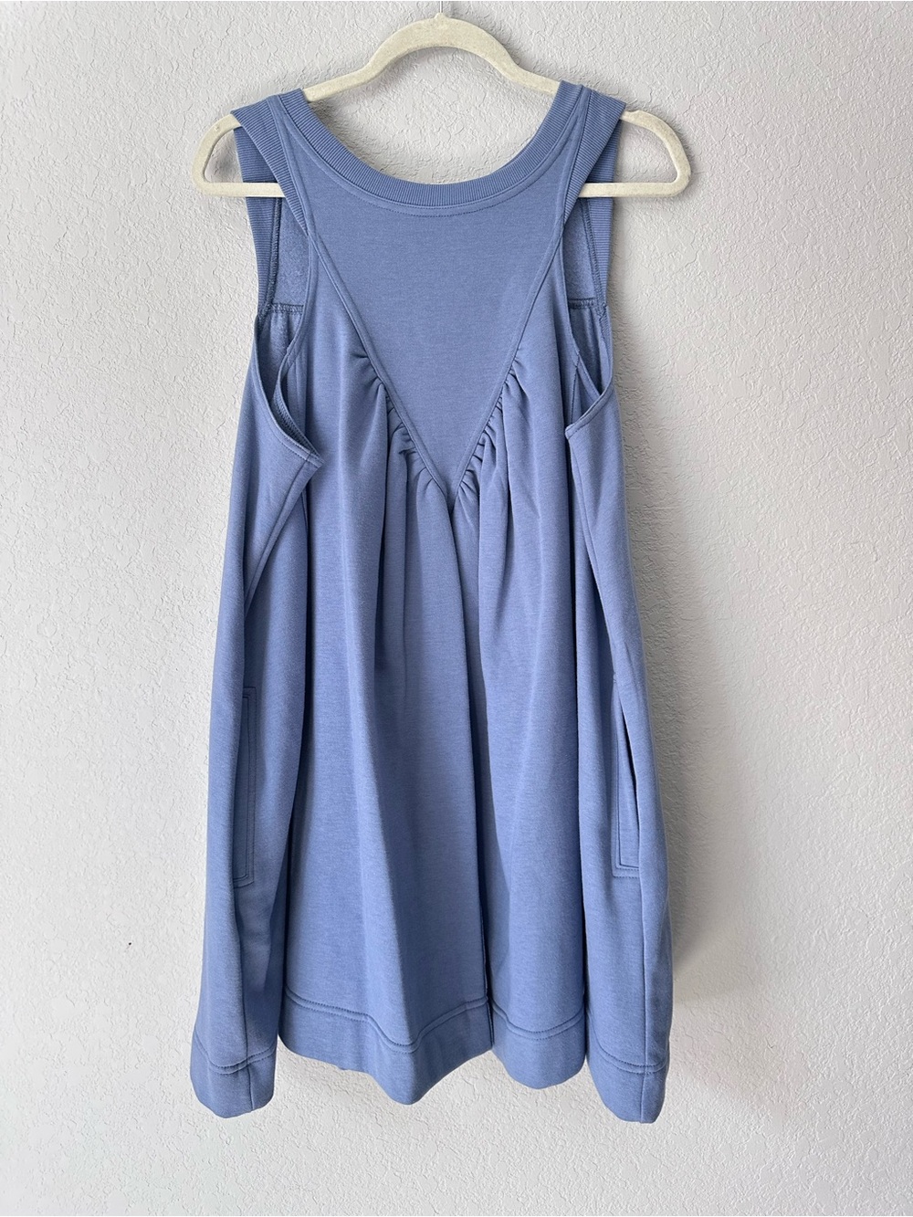 Sleeveless Mini Dress in Dusty Periwinkle